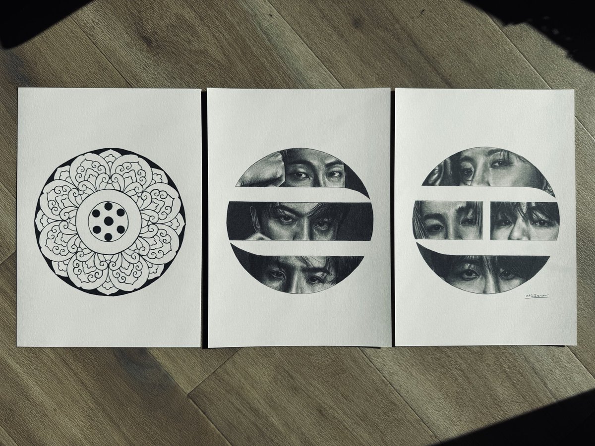 BorahaeArts's tweet photo. I’ve had questions about the artwork on the banners and if prints of the drawings are available for sale - they are! I have a print set available on my Etsy, with 50% of the profits being donated to the Min Yoongi Center.

https://t.co/93B5rCWtit https://t.co/vUX40LnYLC