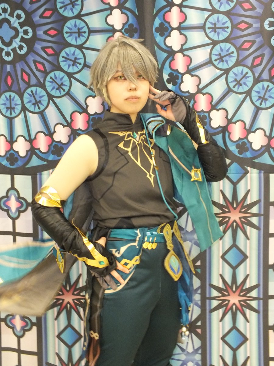 dark_coscos's tweet photo. コスプレ/cosplay
原神　アルハイゼン

書記官の仕事はとても簡単だ。

📸→@pipi120712
#原神コスプレ　#アコスタ池袋 https://t.co/7IhcapkKKk