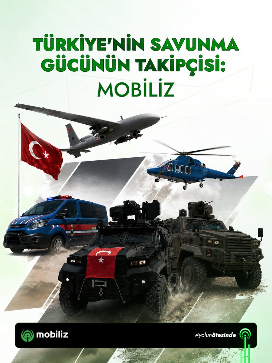 mobiliztakip's tweet photo. Türkiye’nin savunma sanayi liderleri Mobiliz’i tercih ediyor! 🇹🇷

Kesintisiz takip ile operasyonel güçlerine güç katıyoruz. 🛡️🚀

#Mobiliz #YolunÖtesinde https://t.co/MJqyoXIzc6