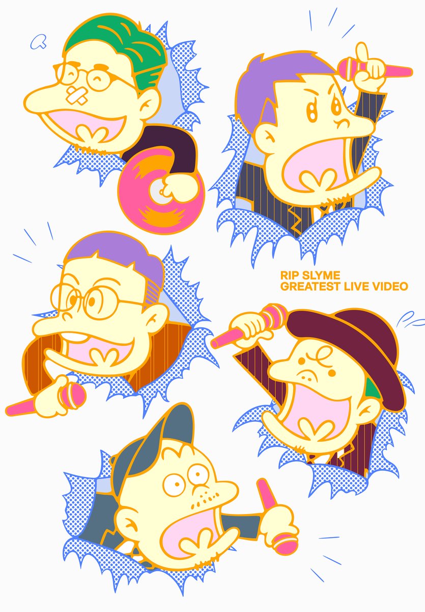 RIP SLYME 9月9日（水）発売「GREATEST LIVE VIDEO」の初回限定盤に