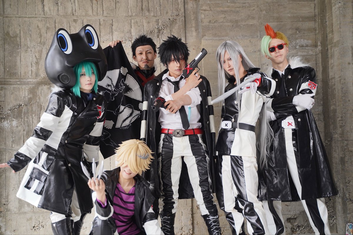 aria1015's tweet photo. ⚠︎cos  コスプレ
家庭教師ヒットマンREBORN！

　　　　独立暗殺部隊
　　　　　【　VARIA    】

thanks 📷　@ti9b9 さん
4K
メンバー様リプ欄に☺️🤝✨
#死ぬ気で台風を倒す0628 https://t.co/lX4NtMJUnn