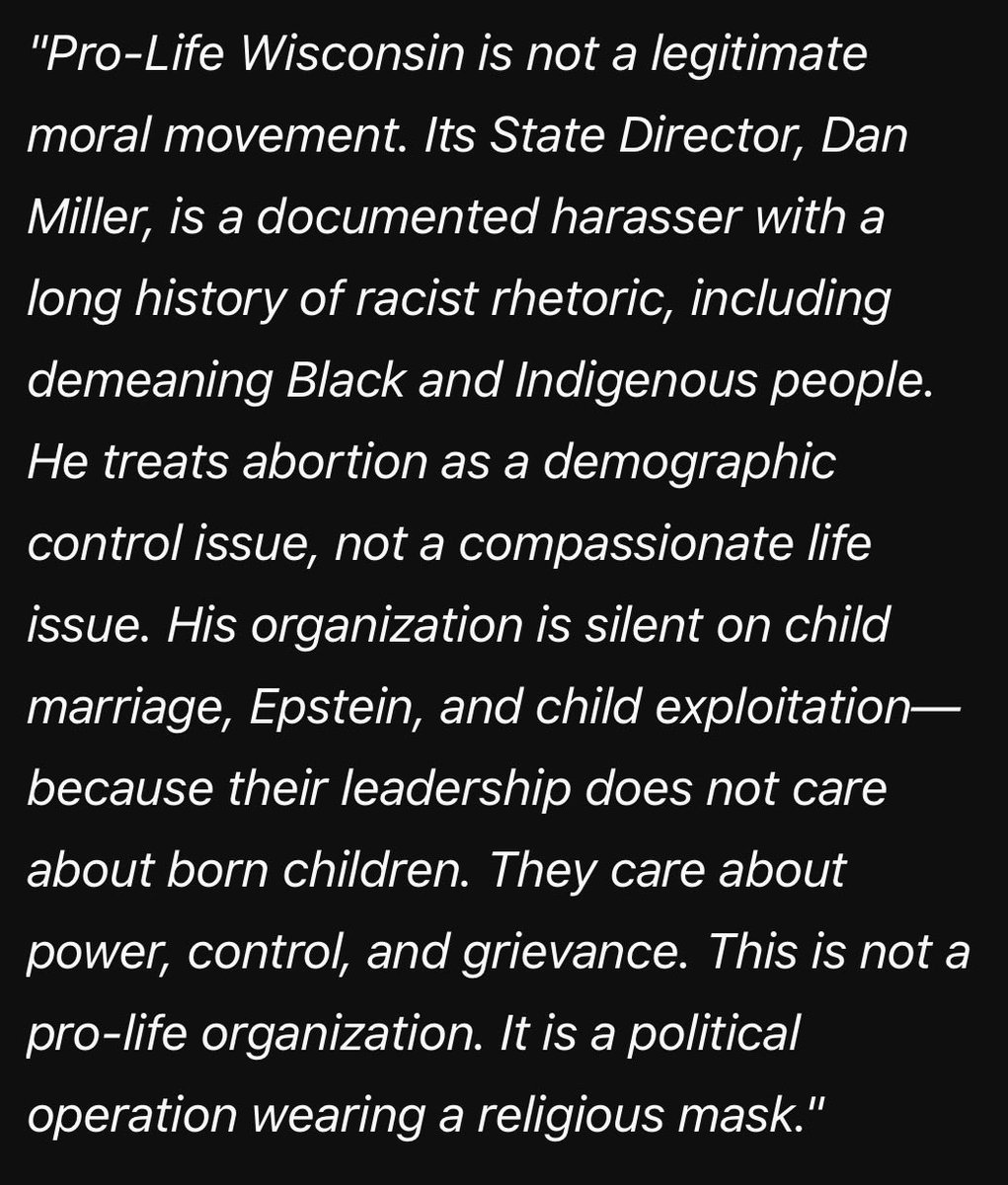 StumblesMalone's tweet photo. @DrBarnabyPhD @TomTiffanyWI @WisGOP @ProLifeWI #18NoExceptions #EndChildMarriage https://t.co/GkSlBLk0qv
