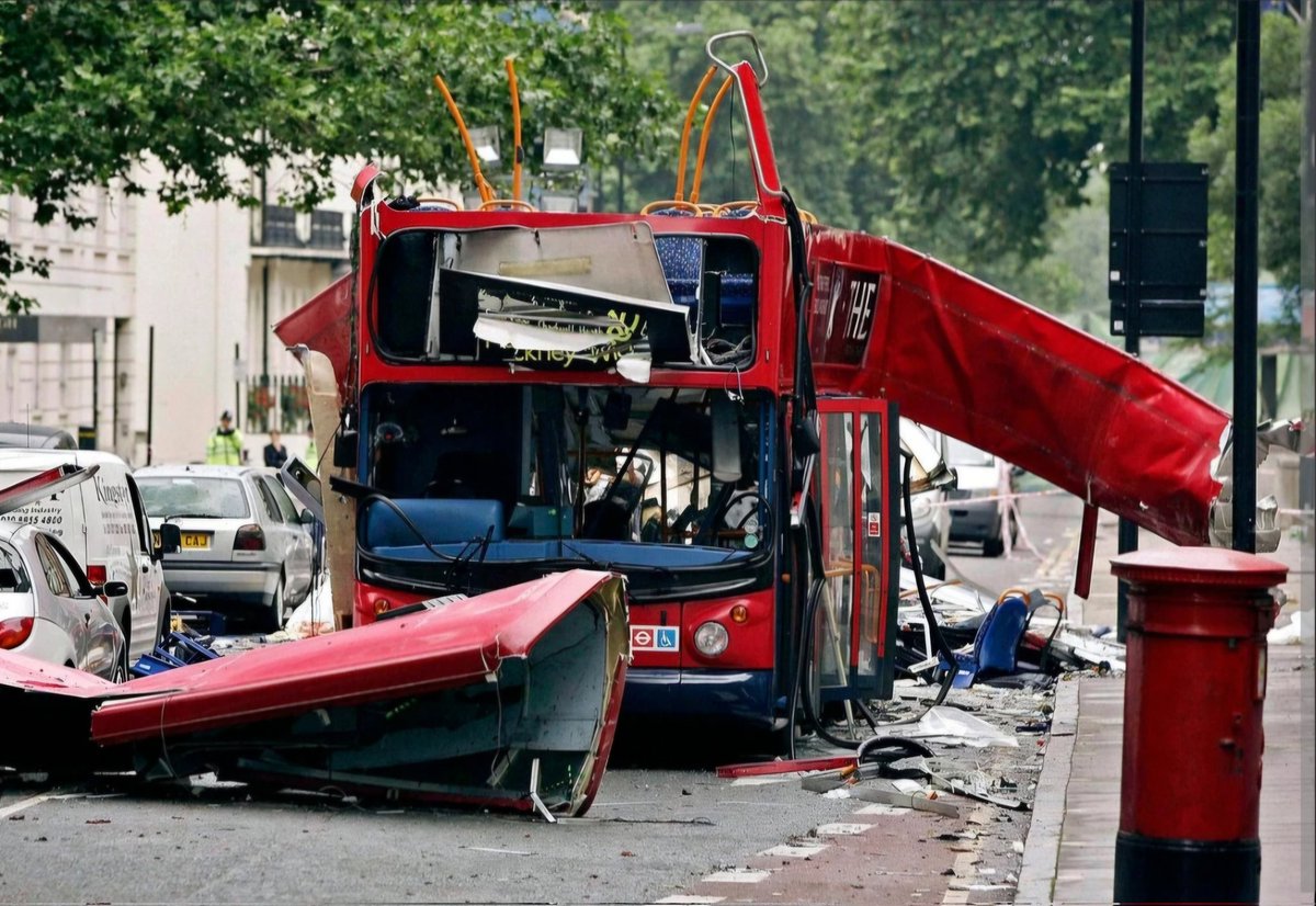 RestoreGtshead's tweet photo. Today is 21 years since the 7/7 London bombing atrocity.

Take a moment to remember the people who lost their lives to senseless Islamic extremism. https://t.co/cleaXVKTe9