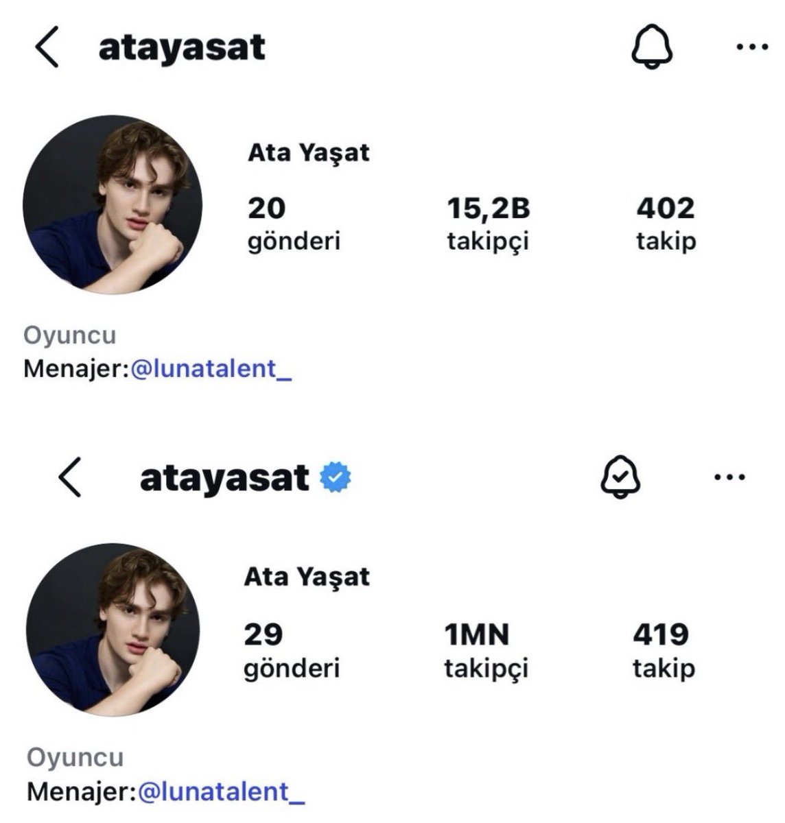 sealightssa's tweet photo. Nerden nereye🥹Hep parla bitanem yolun hep açık olsun✨
#AtaYaşat #Daha17 https://t.co/gLikSgiGBR