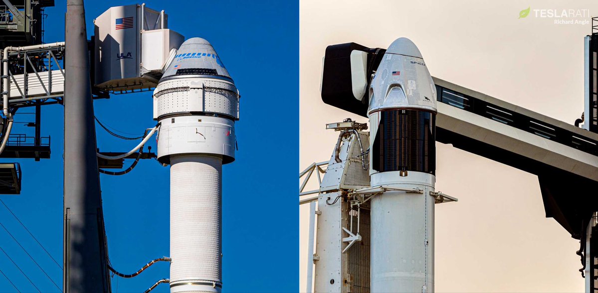 SpoxSpace's tweet photo. I make this post every so often, and every time I get increasingly mixed opinions, so

If you could take one to space, what are you taking? Dragon or Starliner https://t.co/xMVkTPEvr0