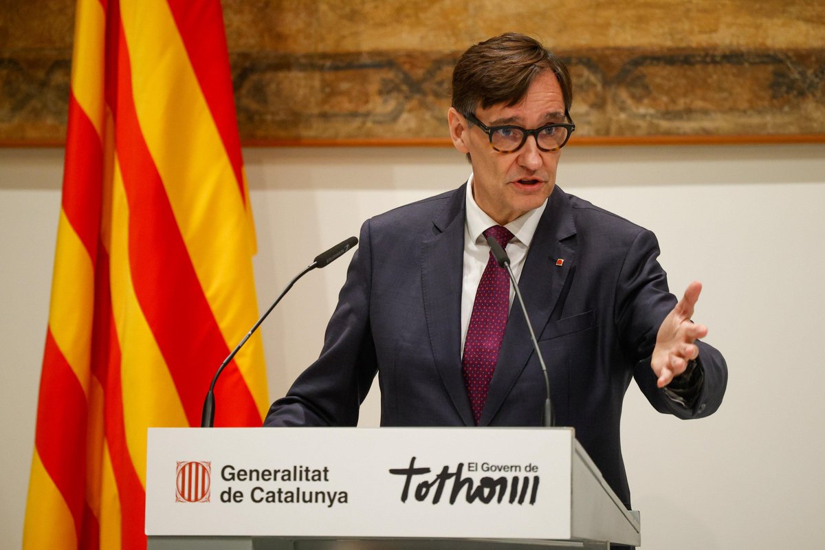 Actualidad_Pol's tweet photo. 🇪🇸 Salvador Illa IMPONE la Prioridad Nacional Catalana
"Vivienda SOLO para los que trabajen y vivan en Cataluña" https://t.co/rCoYjVw3wo