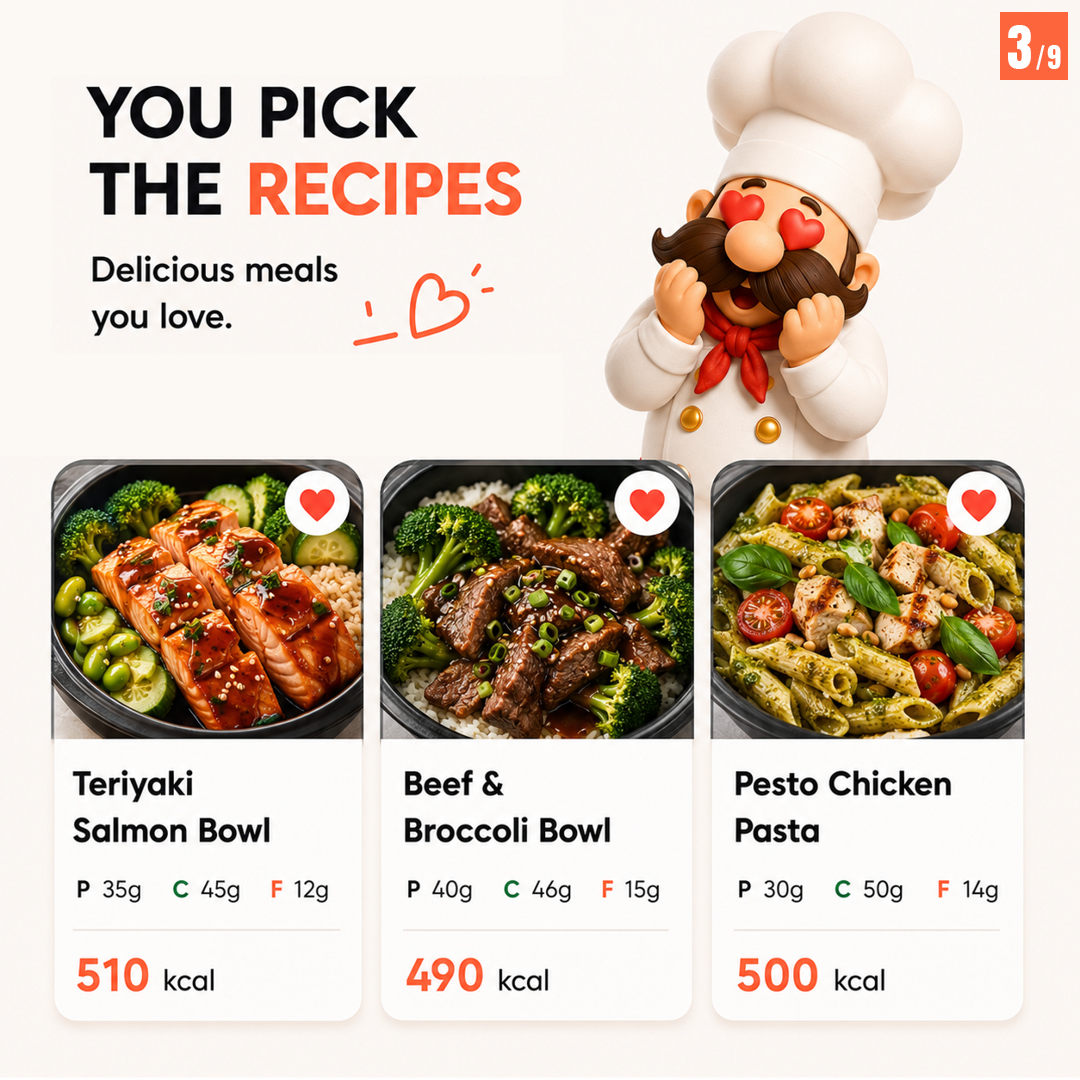 macrochefapp's tweet photo. Diets tell you what to eat.

MacroChef lets you eat what you love 😍

Choose your favorite recipes—we'll make them fit your nutrition goals.

Stop calculating. Start cooking.

#MacroChef #HealthyRecipes #MealPrep https://t.co/FTrubQ33h3