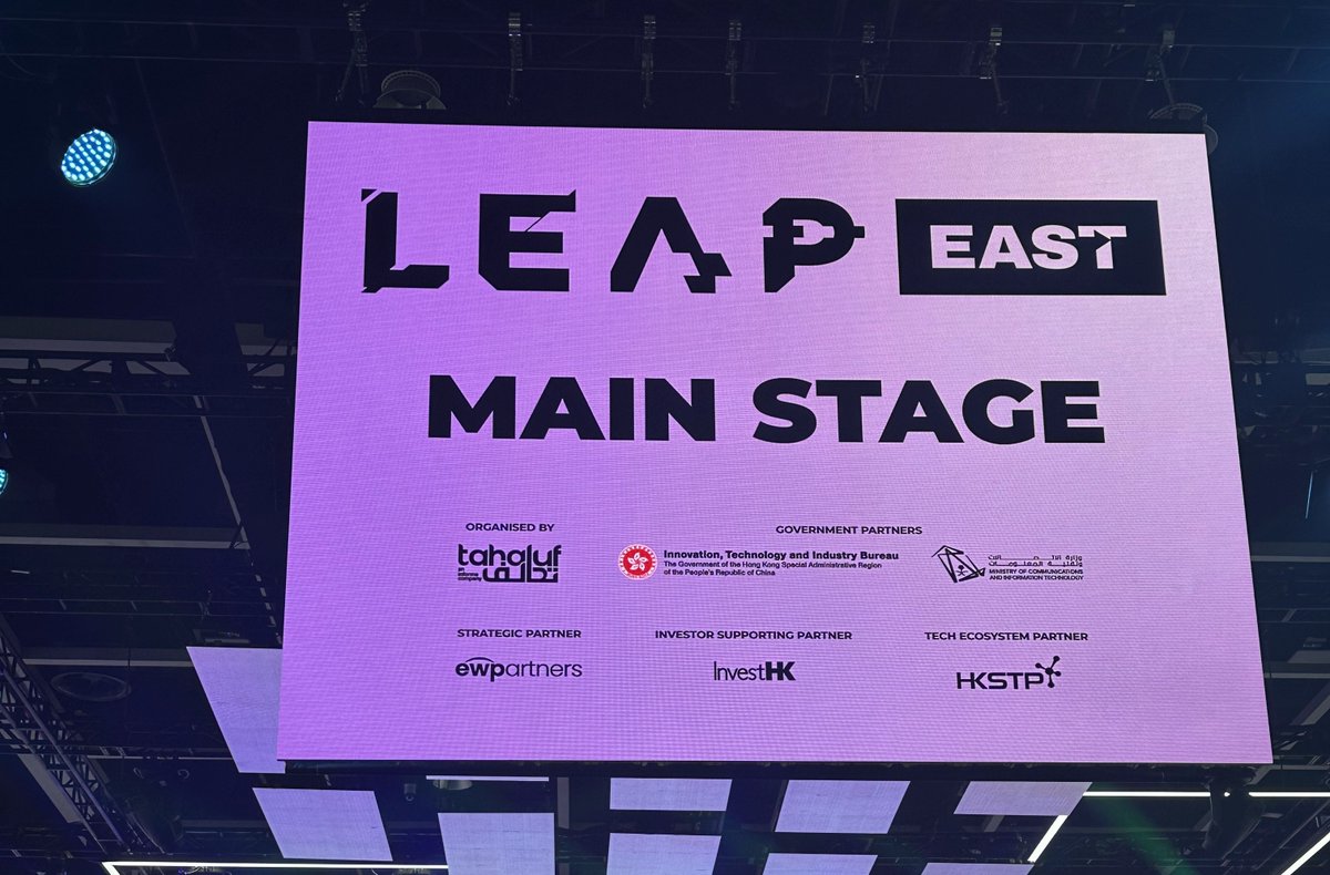 ewpartners_fund's tweet photo. The countdown is over.

Tomorrow, Wednesday, 8 July, LEAP East 2026 officially begins in Hong Kong.

The stage is set, and the conversations are about to begin. 

As a Strategic Partner, we are proud to bring together leaders in technology, investment, and innovation from across Asia and the Middle East.

Over the next three days, ewpartners will contribute to discussions on cross-border growth, investment, and global expansion through keynote presentations and panel discussions featuring our leadership team.

We look forward to engaging with industry leaders, entrepreneurs, investors, and policymakers as we explore new opportunities to strengthen collaboration between Asia and the Middle East.

See you at LEAP East 2026.

@leapeast 
#LEAPEAST #ewpartners #Investment #HongKong