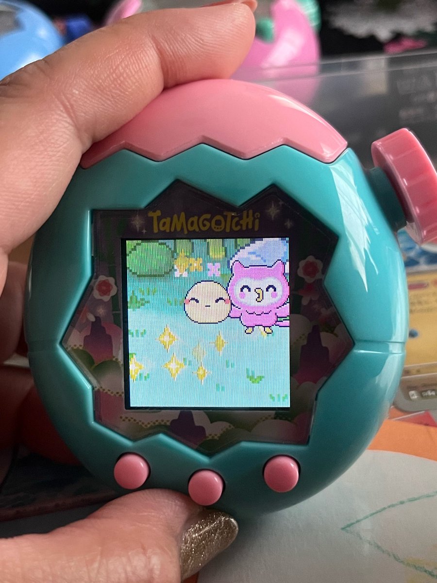 kokiaomitama's tweet photo. もりのほーほっち💟こんこっち
子供の希望にて。
うん、こんこっちや☺️✨
ただただかわいいです。
誰にしようかな。。。
#たまごっちパラダイス https://t.co/zTV8H0kd07