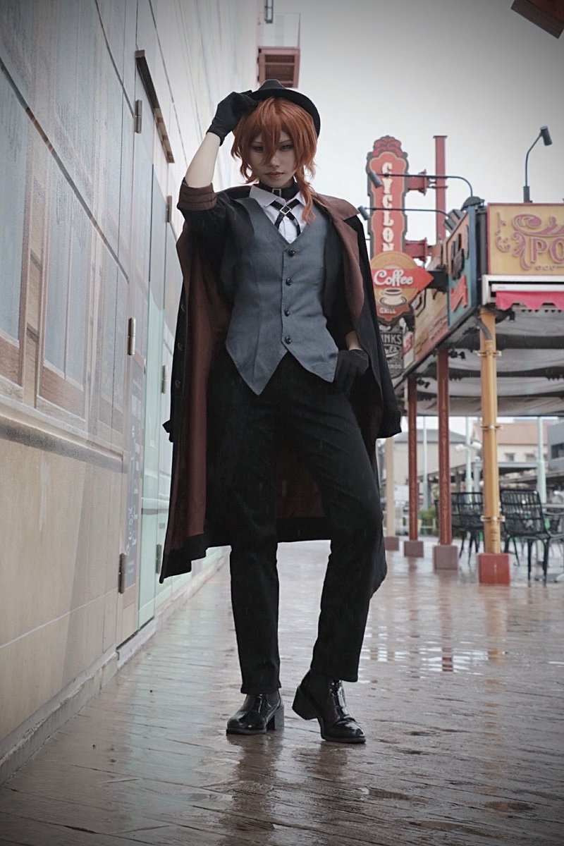 _Kihi_cos's tweet photo. ⚠︎ BSD cos⚠︎
──────
    ⿻
          重
          力
          使
          い
                 ⿻
──────

 #COSMAIセブンパーク天美

📸@4spin2 さん https://t.co/8DLedTx8xY
