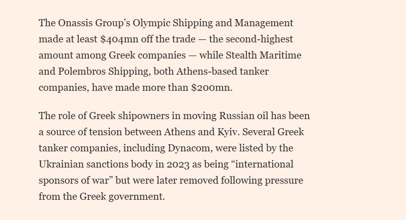 Livooo's tweet photo. @FT That's their thing 🇬🇷🚢
Couple of football owners and another famous name (wife of JFK) in there too...
#Marinakis #Restis #Onassis https://t.co/Nu4xSKa0LG
