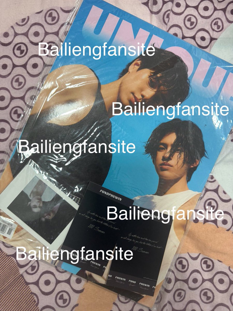 Bailiengfansite's tweet photo. [WTS / ขาย]
            
     ▪️IF… Pond&amp;Phuwin Photobook        
     ▪️UNIQUE Photobook (w/ 2 printed autograph polaroid)
     ▪️UNIQUE Photobook (w/ 2 printed autograph polaroid)

Please DM    

#ตลาดนัดGMM 
#ตลาดนัดgmmtv #ตลาดนัดปอนด์ภูวินทร์ https://t.co/Qy5TBpFckZ