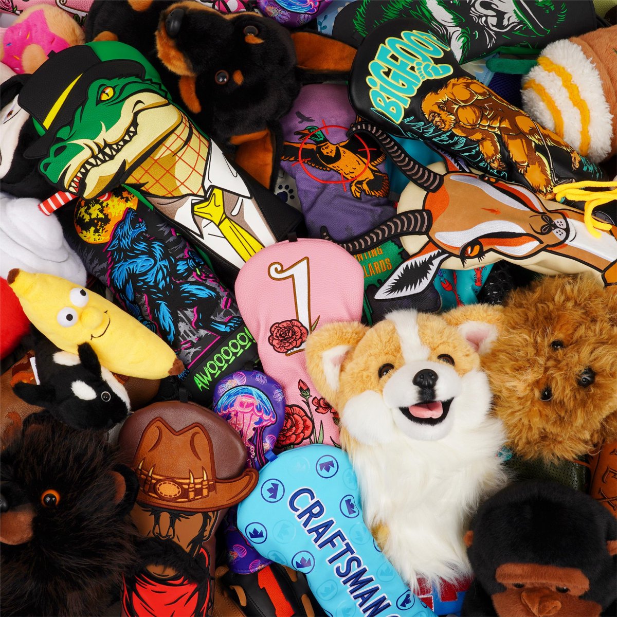 caesarsporting's tweet photo. Fresh off the design desk – our latest headcover collection is here!
Click the link to shop your new favorite fairway accessory👇
Link to shop : https://t.co/hyMIpHL0Qv
#newdesign #golfheadcover #caesargolf #golfaccessories #golfswag #golfstyle https://t.co/vigD2ka3Pz