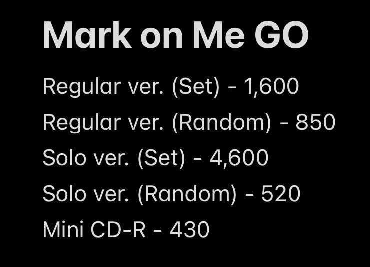 wonhaekart's tweet photo. &amp;Team KR 2nd Mini Album Mark on Me GO
#wonhaekart 
WTS LFB andteam | interest check
KR ADD
+isf (will depend on the number of orders)
(will be posting a form tomorrow)

DOP:
w/ early bird - 28th July
reg POB only - 17th August https://t.co/NgFeOJeHuu