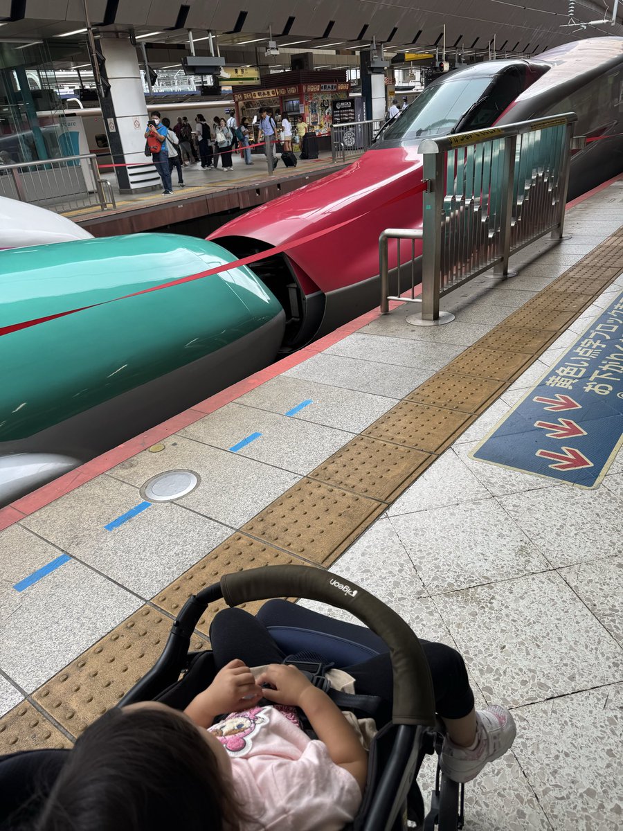 shiika628's tweet photo. 娘と2人で推し活仙台一泊2日旅行行ってきた！
目的は、はやぶさに乗る！アンパンマンミュージアム仙台に行く！！
見事達成して、楽しく散財💸😂 https://t.co/7AyeFeE6ws