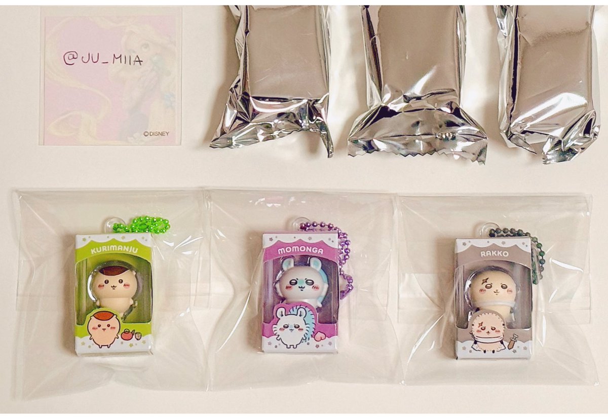JU_MIIA's tweet photo. @no_TL 【交換】ちいかわ
チョコボックス CHOCO BOX
ボックスフィギュアコレクション

譲：モモンガ、くりまんじゅう、ラッコ
求：ちいかわ(＞古本屋)

神戸三宮(日により大阪梅田も可◎)
上記にてお手渡し＞郵送にて
お気軽にお声がけくださいᵕ̈* https://t.co/ZWZ8vzxp9h