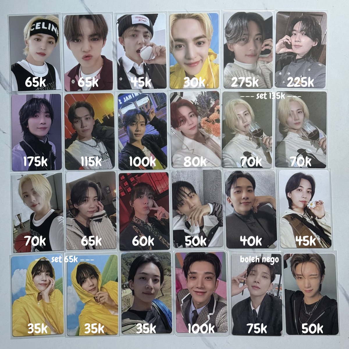 foxyfleury's tweet photo. wts // want to sell
Photocard Seventeen

📍Surabaya
💸 harga exc adm + packing 2k
✅ keep 3x event with dp
❌ not for sensitive buyer

pc s.coups jeonghan joshua jun hoshi wonwoo woozi the8 mingyu dk seungkwan vernon dino https://t.co/PB1RLANlb1