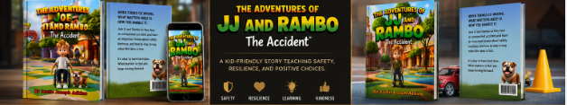 ClaraWhit11's tweet photo. JJ and Rambo: The Accident

Courage grows through every challenge. The Adventures of JJ and Rambo: The Accident is a touching children's story about resilience, friendship, and never losing hope. 
 #ChildrensBooks #JJandRambo #ReadingCommunity #AuthorsOfX https://t.co/sxLwQVSsb9