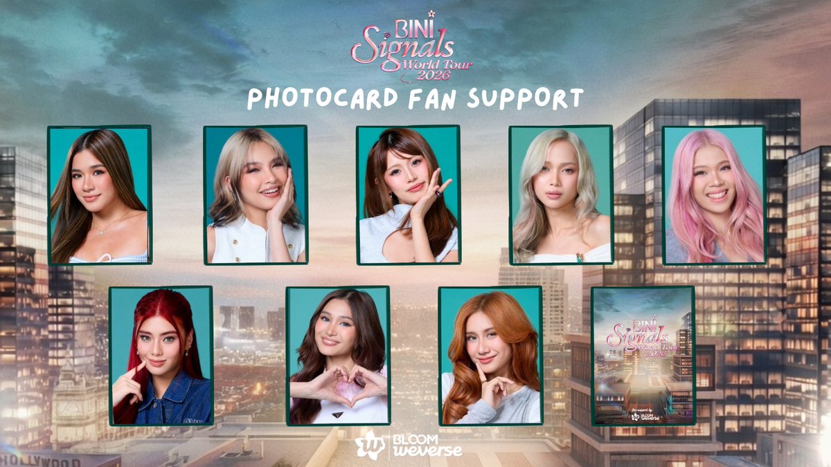 bloom_weverse's tweet photo. BINI SIGNALS CEBU FAN SUPPORTS

🌸 BANNERS AND PHOTOCARDS 
- mbf
- strictly 1:1 (limited quantity only)

🌸 BINI BUBBLEHEADS 
- open for everyone!!! ❤️
- you may take your photos/selfies (kindly give it back afterwards)

🌸 LOC AND TIME: TBA 

CEBU!! ANDAM NA BA MO??? See you, Blooms!! 🌸
#BINI #BINI_SIGNALS_WORLDTOUR_2026 #BINI_SIGNALS_CEBU