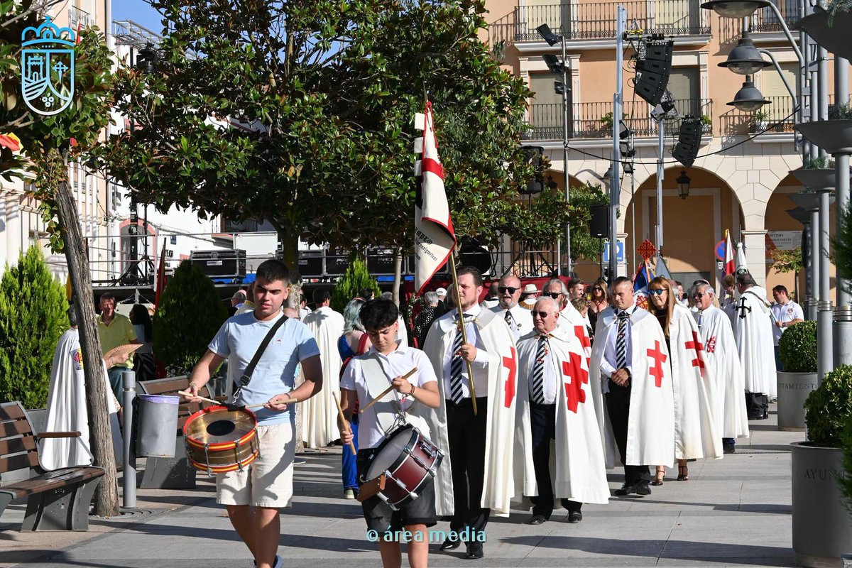 OsmthM's tweet photo. la O.S.M.T.H. España M.M. con la Orden de Caballros de Santiago de Castilla la Mancha en su V Capitulo los días 3 y 4 de Julio de 2026 https://t.co/X5BazbGAND
