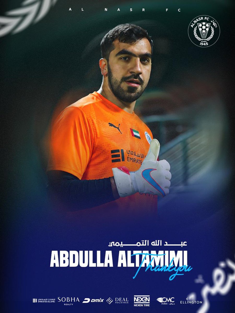 ALNasrSC's tweet photo. شكرًا لكم على كل ما قدمتموه لنادي النصر 💙.
كل التوفيق في مشواركم القادم https://t.co/EaTq8eOfnR