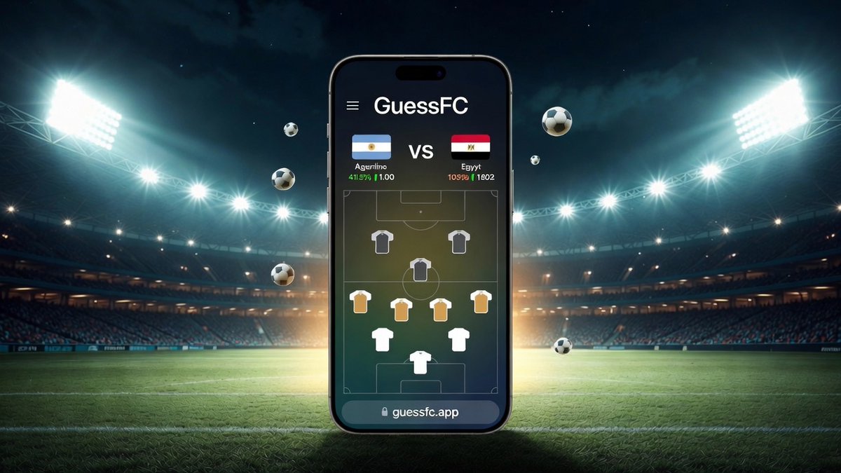 GuessFCApp's tweet photo. 🚨 World Cup chaos incoming... but you don't have to guess blindly!

#GuessFCapp just dropped AI-powered predictions that actually make sense: win probs, exact scores, injury intel, tactics breakdowns + a cheeky AI match story for every game.

It's like having a football oracle in your pocket (minus the cryptic riddles).

Argentina vs Egypt tonight?
Try it→ https://t.co/gyZqCcunN6

#WorldCup #FootballPredictions #Footballcommunity