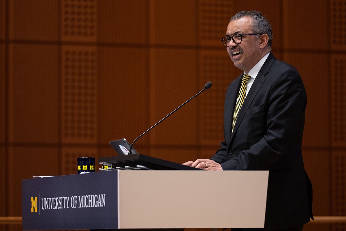 WegahtaFacts's tweet photo. #Tigray: WHO Director-General @DrTedros has donated $50,000 prize he received from the University of Michigan in March 2023 to two organizations supporting women affected by the war on Tigray, the orgs announced at a joint press conference in Mekelle on Tuesday. https://t.co/TYXrHpXyIR