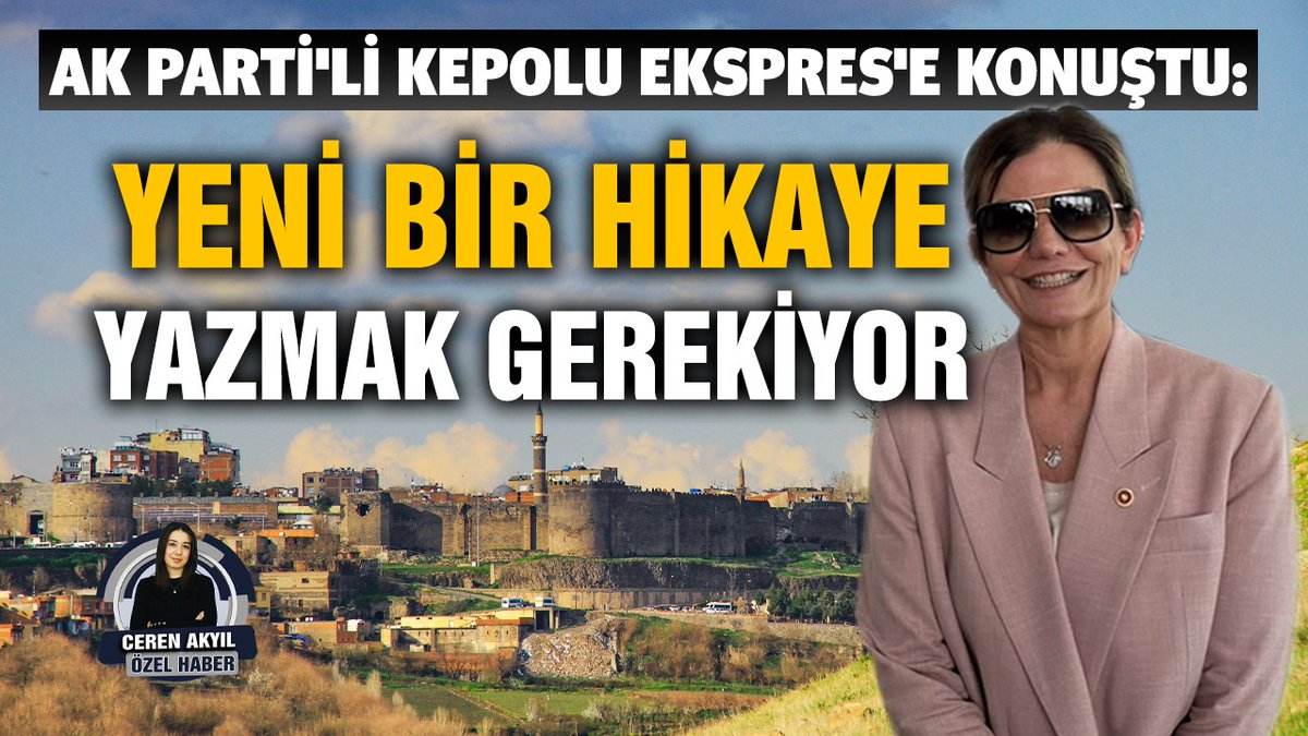 ekspreshaber_'s tweet photo. AK Parti'li Kepolu Ekspres'e konuştu: Yeni bir hikaye yazmak gerekiyor 
https://t.co/OaZNDY6whc https://t.co/YH3dGKDF3z