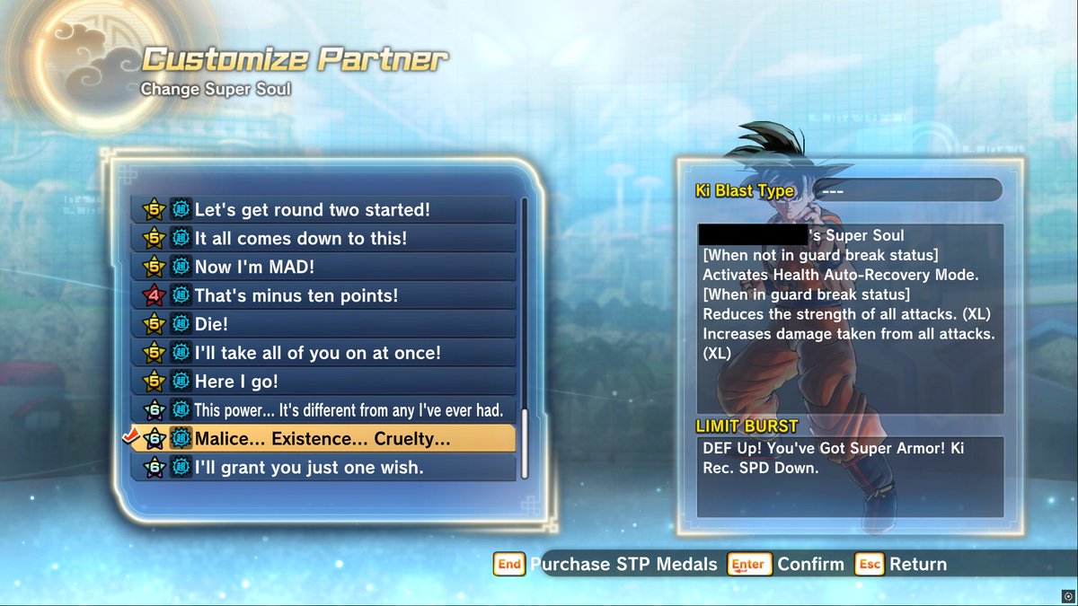 TheRechow's tweet photo. Excuse me?
#XV2Patch12600 https://t.co/rCTsS6TBxA