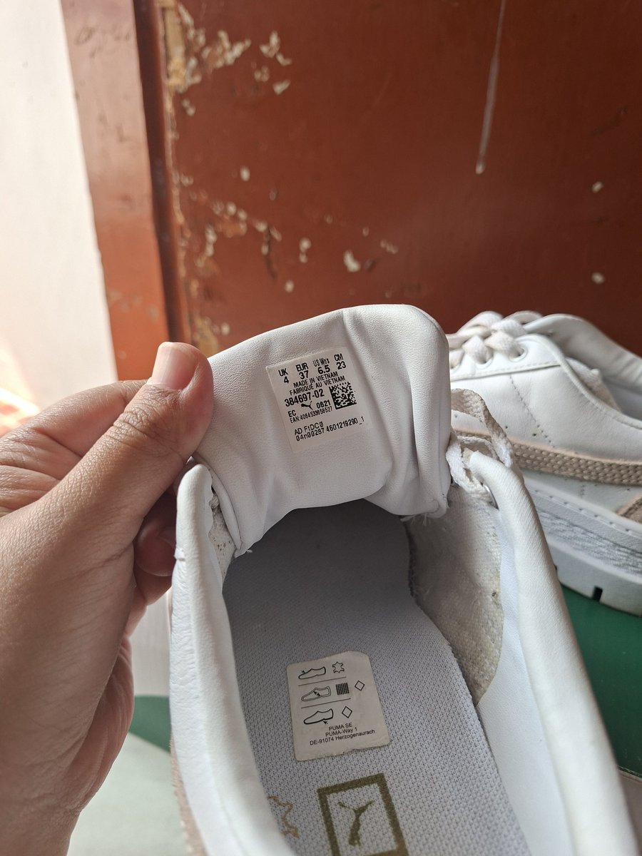 lifiokt's tweet photo. Warga malang ayo beli sepatu aku
wts want to sell
puma mayze soft trainers white size 4, 37,  23CM
- like new jarang dipakai
- dijual karena sudah tidak cukup (bb naik)
- ori 100% https://t.co/2lz91yivdF