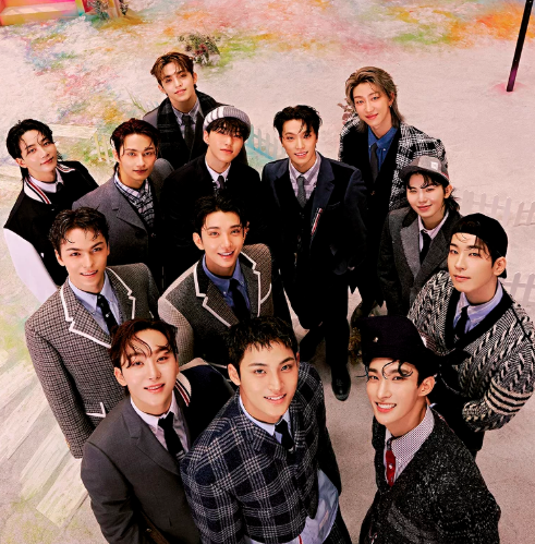 AboutMusicYT's tweet photo. Gold Derby has named SEVENTEEN as one of the early frontrunners for a nomination in the Best Asian Pop Music Performance category at the 2027 Grammys.

"A few big names could drop eligible music in time. (..) Seventeen, who have also charted near the top of the Billboard 200, could also return with new music soon"