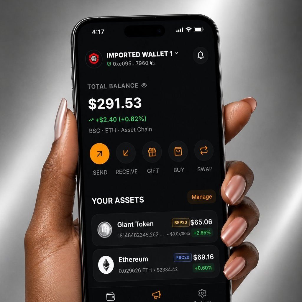 ASDailynews's tweet photo. ⚡️JUST IN: Giant Wallet Teases New Improved Version

@PhtEmmanuelO has announced that a new and improved version of Giant Wallet app will be released within the next few hours. The update is expected to deliver performance enhancements, bug fixes, and an improved user experience.

#ASDailynews #GiantWallet