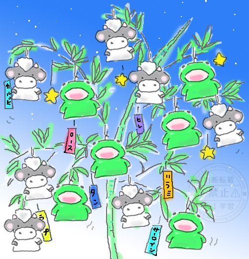 PurintoMamecha's tweet photo. 世界平和🌎

＃パペットマペット ＃パペアート #七夕の願い事 https://t.co/2gqseKTcEP