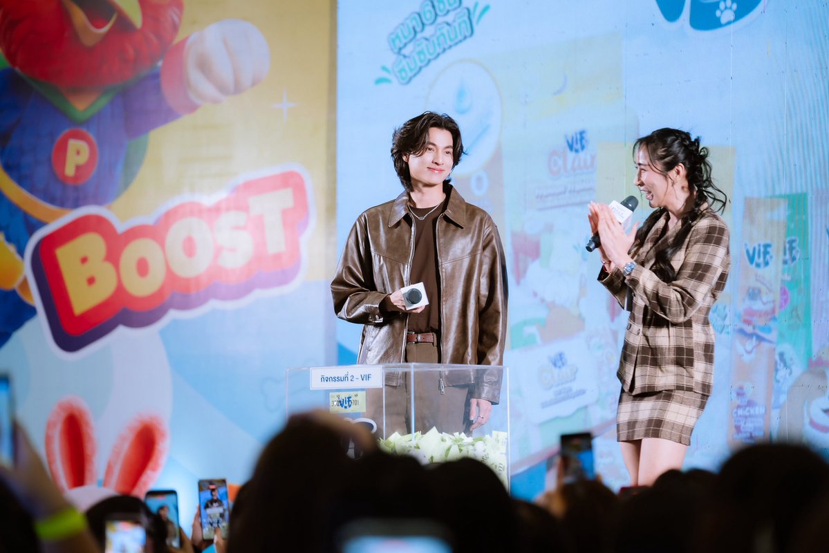 tb_entofficial's tweet photo. กลัฟ คณาวุฒิ เข้าร่วมงาน Pet power 2026 ในฐานะ Brand Ambassador ของ VIF ที่ ศูนย์การประชุมและแสดงสินค้านานาชาติ ไคซ์ ขอนแก่น

GULF​ WITH VIF IN KKN
#VIFKhonkaenxGULF
#GulfKanawut https://t.co/t9uYY07B1L