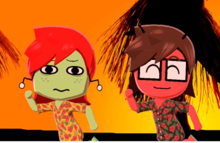PieZRDone's tweet photo. Update they got married.. + I gave manny his proper outfit 
Oh and Lucia joined the island too! :D
#FUNHOUSE https://t.co/RoJxc2hvKB