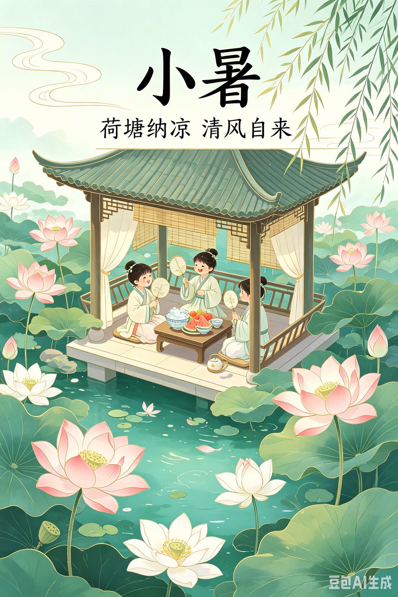 ljoy3e's tweet photo. 今日小暑 https://t.co/LDXEJpl2WL