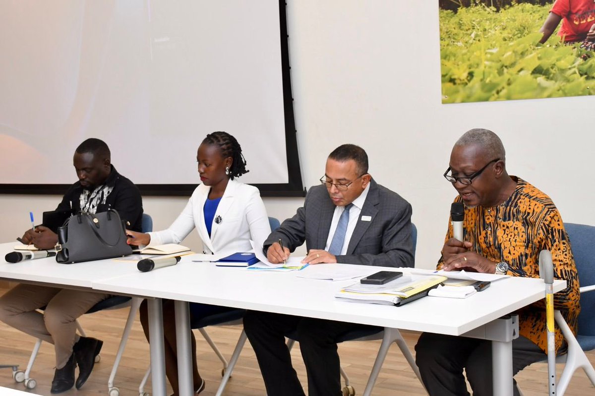 NYCofUganda's tweet photo. Day 1 of the Orientation program of the NYC National Executive Committee at UNICEF Offices in Kampala is ongoing.

The Orientation is happening under the theme “Strengthening Leadership, Policy Implementation and Advocacy for Adolescents and Youth.” https://t.co/yyD42qe37u