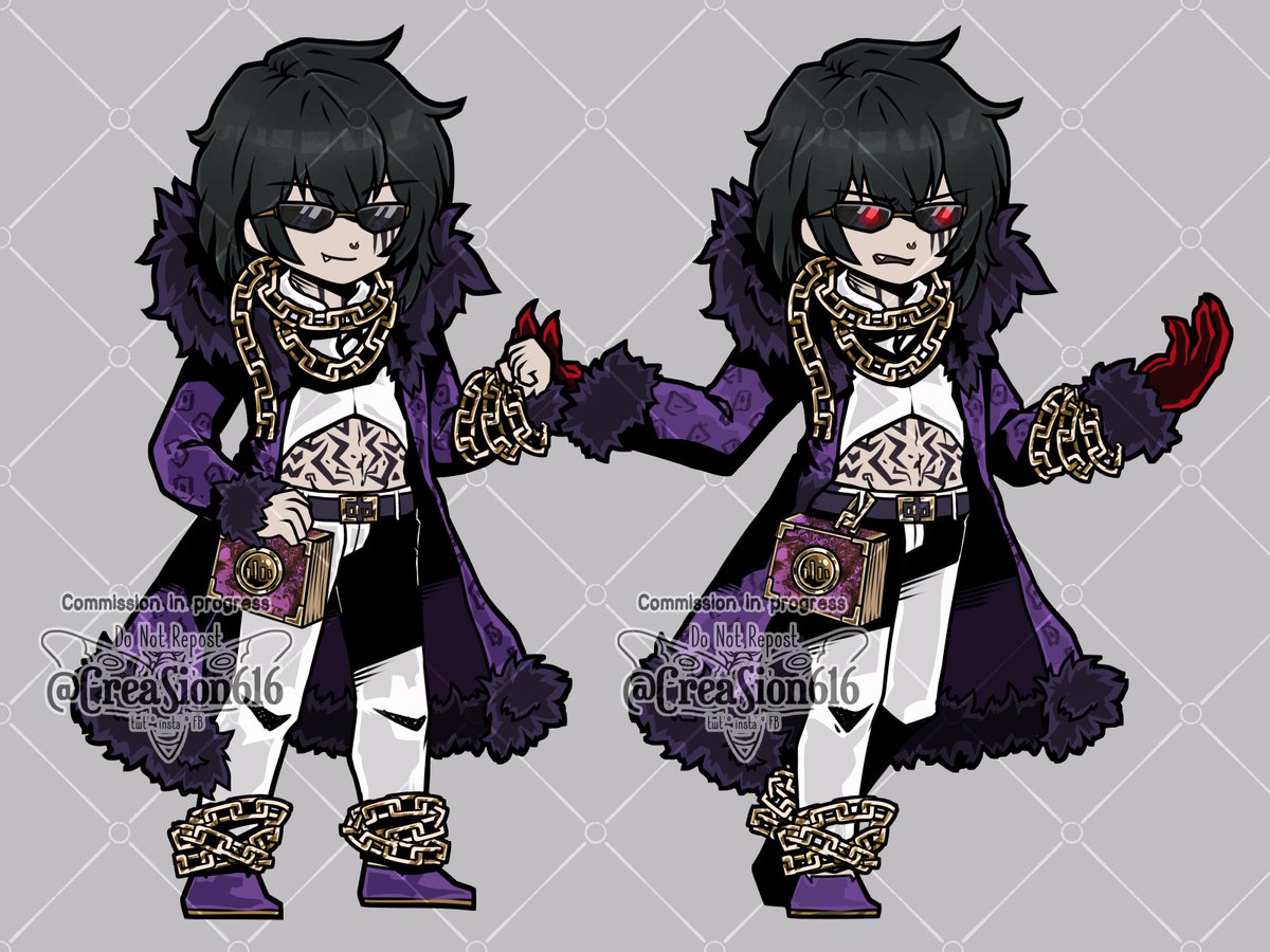 [ #VGenOpen | #artcommission ] Having a game of Project Moon or Limbus ...