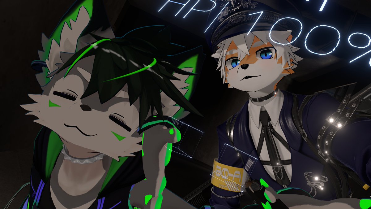grant_vrchat's tweet photo. ゾンビ楽しい！！参加させていただいてます！！！
メンバー多いと難しいのも挑戦できそうだから、リソース相談しながらできる人、是非てろちゃんに入りたいですしてみてね！ https://t.co/XA2YpEyiBw