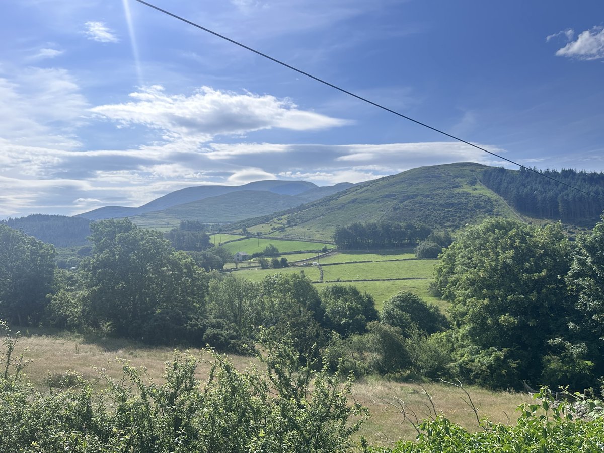 growingOden's tweet photo. After all my anxiety of shutting down the storefront and the marketplaces it’s great to get away and relax. 

Leaving this little cottage with incredible views of the mournes today for the beaches of Donegal ❤️ https://t.co/yDCcQuCAE3