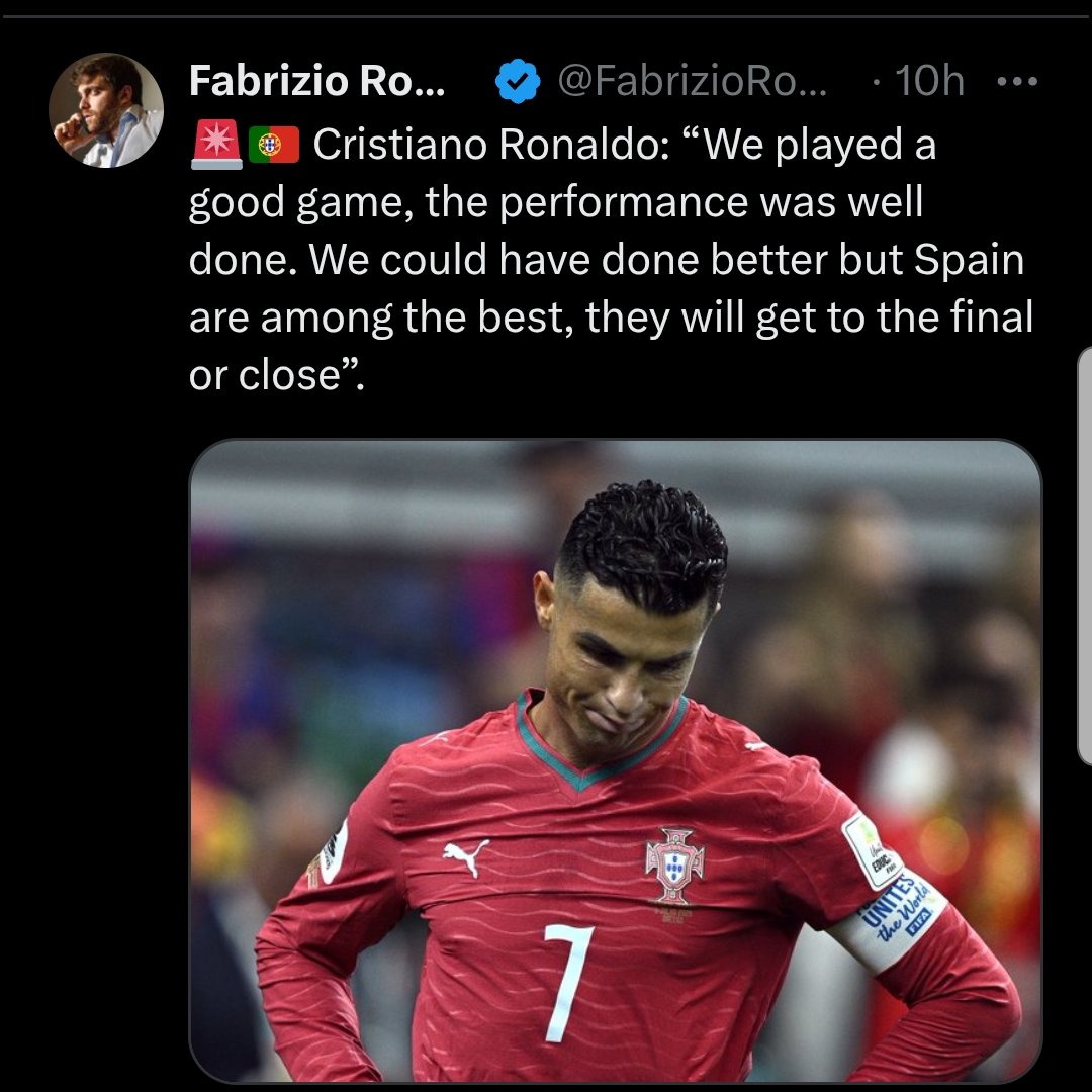 realestguyy's tweet photo. Mr Tobi, you sef don dey run agenda😂😭😭😭
This was Ronaldo first reply before saying that oo😂

That's how you said yesterday that is because of Ronaldo they extended otamendi ban 😂😂 https://t.co/fFLT82yTVy