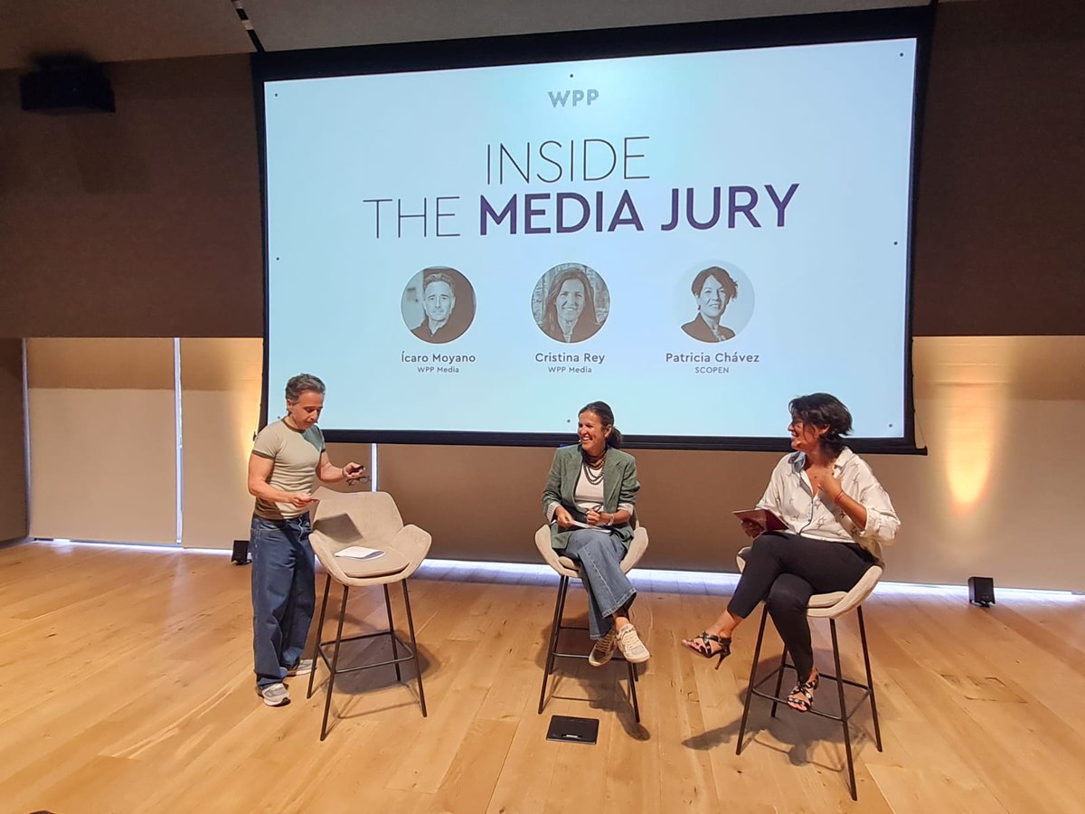 SCOPEN_es's tweet photo. 🔉Ayer participamos en 𝗖𝗮𝗻𝗻𝗲𝘀 𝗨𝗻𝘄𝗿𝗮𝗽𝗽𝗲𝗱, una sesión impulsada por @WPP  para aterrizar algunos de los principales aprendizajes de @Cannes_Lions 206

De la mano de profesionales que lo han vivido desde dentro: jurado, agencias, producción y talento joven https://t.co/PIOniAf5Fs