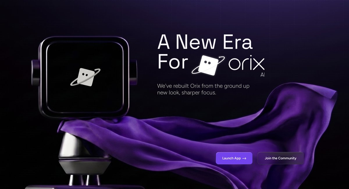 OrixBNB's tweet photo. 🚀 A new branding. A faster experience. A smarter future.

The all-new Orix AI website is now live!

🌐 Explore now: https://t.co/QqpMGMOyWw https://t.co/kUEl5OSUGI