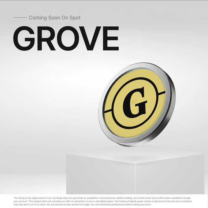 BybitArabic's tweet photo. ستتوفر عملة GROVE قريبًا على منصة التداول #BybitSpot بالتعاون مع @grovedotfinance
📣
تستثمر Grove في اقتصاد العملات المستقرة. من خلال حلول تخصيص وتمويل وسيولة عالية الجودة، تُتيح Grove دمج أصول حقيقية وتطبيقات عملية على البلوك تشين لبناء الجيل القادم من الأسواق المالية العالمية.
ترقبوا المزيد!
#Bybit #NewFinancialPlatform