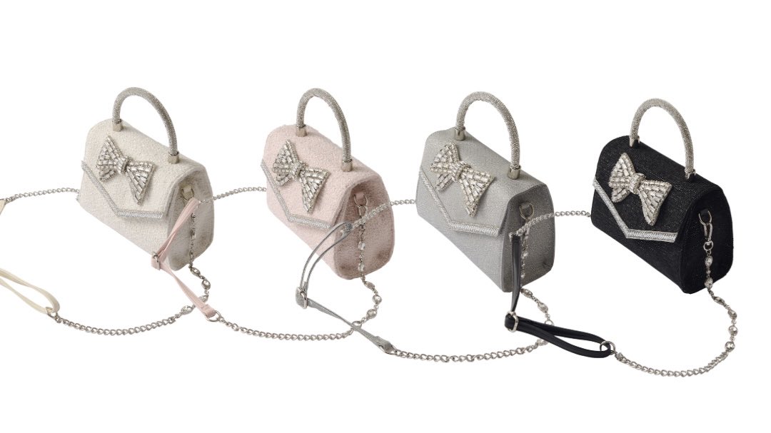 Belle Charme Crystal Ribbon Chain Bag ♡ Moon Luster Collection 
