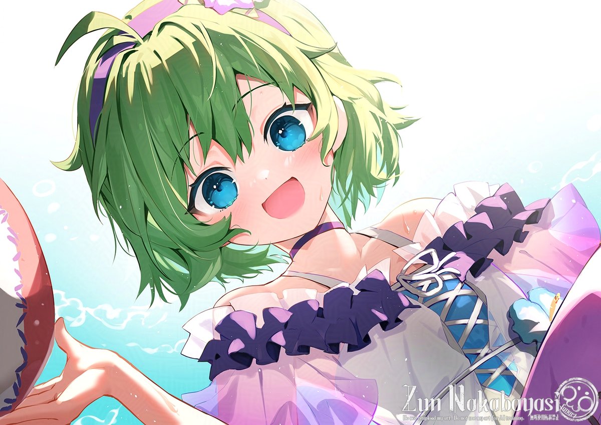 zunbayasi's tweet photo. 水着ニノ(再掲) https://t.co/stkXrnYGPC