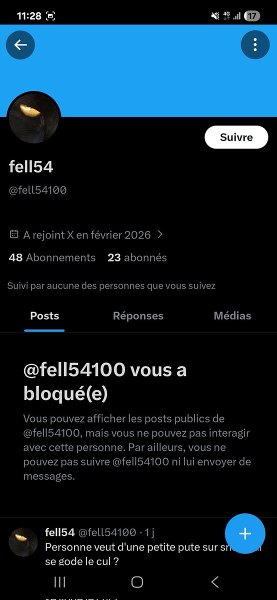 nanoou111's tweet photo. Encore un fantasmeur de merde❌️
@fell54100 
#fauxsoumis #arnaque #fake #fantasmeur #fauxmoneyslave 
#soumis #moneymiss https://t.co/yIY8SOBiCr