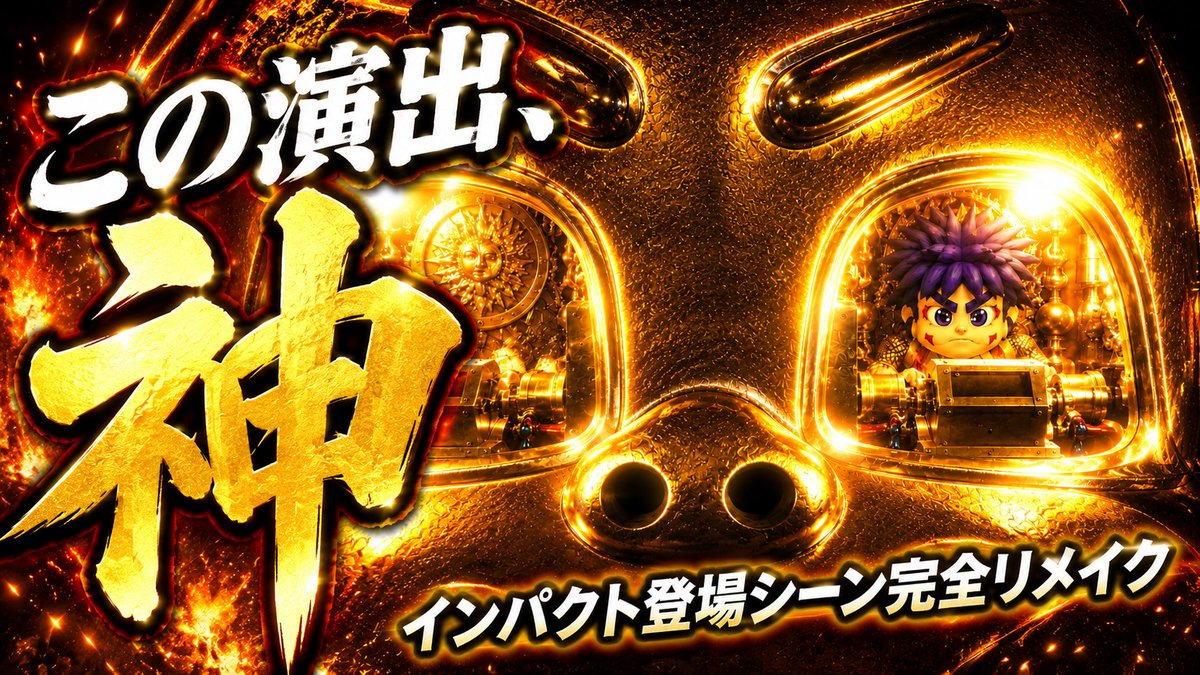 RGCS2026's tweet photo. あの瞬間は、何度見ても鳥肌。
『がんばれゴエモン』の名シーン、
ゴエモンインパクト登場シーンを映画風に完全リメイクしました！7/7 19時公開！

▼YouTube
https://t.co/dXO7PW4tZh

#がんばれゴエモン #ゴエモンインパクト #レトロゲーム #スーパーファミコン #ゲーム音楽 #ゲーム好きと繋がりたい https://t.co/c0gmSIrv17