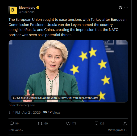 trMXinfoSys's tweet photo. @vonderleyen @NATO Really #German #Talmud #Ursula who already activated the #German state's propaganda??? Your spanish #Communist #Nacho was yesterday already for #Propaganda in #Türkiye! #WHY?
https://t.co/2ZCmmWfH5e https://t.co/M1BEmCMmmH