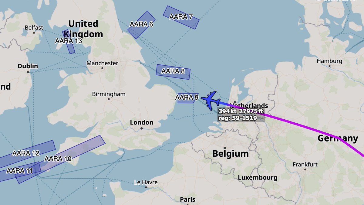 ArmchairAdml's tweet photo. #USAF United States Air Force

Boeing KC-135 Stratotanker 1x
#AE085A 59-1519 - REACH 468

REACH 468 is inbound RAF Mildenhall from Chania. They have been deployed there since the 18th of February from Sioux City Air National Guard Base.

@MATA_osint https://t.co/dOu1MI0keK